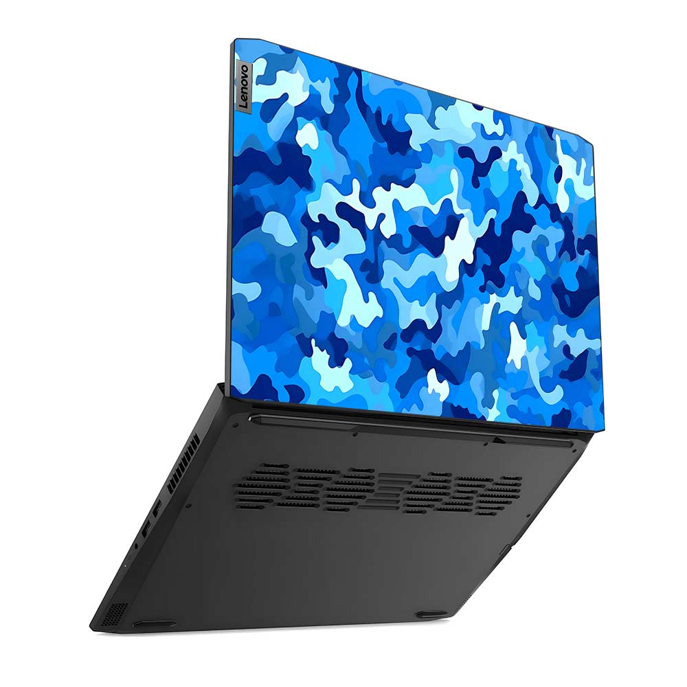 Arctic Blue Camo Pattern Lenovo IdeaPad Gaming 3 15ACH6 and 15IHU6 Laptop Skin