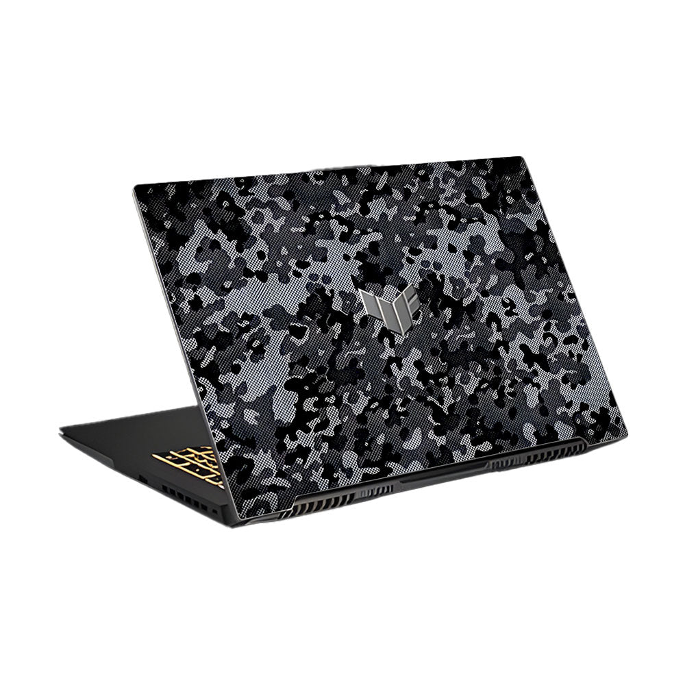 Stealth Grey Camo Asus TUF Gaming F17 FX707Z Laptop Skin