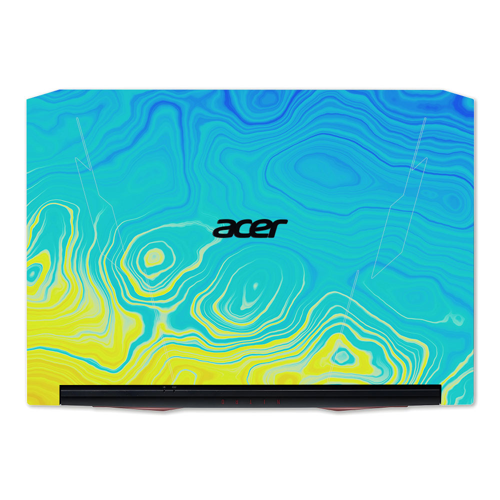 Ocean Gradient Waves Acer Nitro 5 AN515 45, 55, 57 Laptop Skin