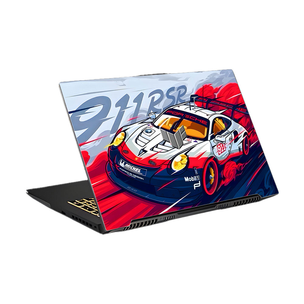 Porsche 911 RSR Asus TUF Gaming F17 FX707Z Laptop Skin