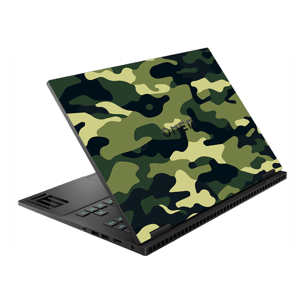 Forest Green Camo HP Omen Gaming 16 Laptop Skin