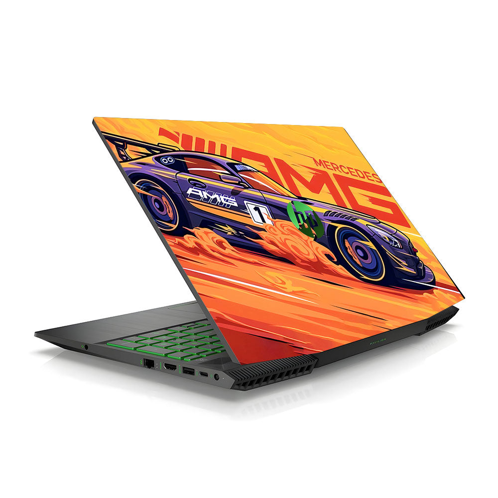 Mercedes AMG Pavilion Gaming 15 CX Laptop Skin