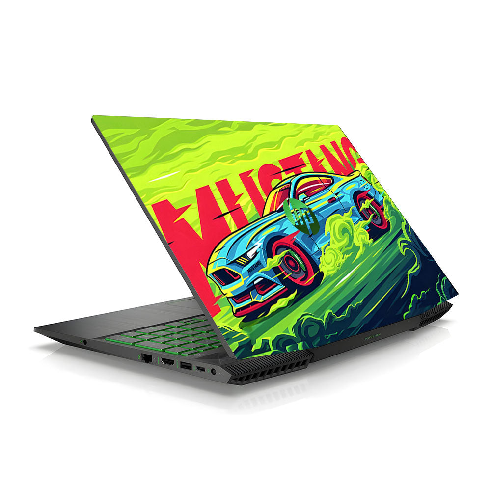 Ford Mustang Legacy Pavilion Gaming 15 CX Laptop Skin