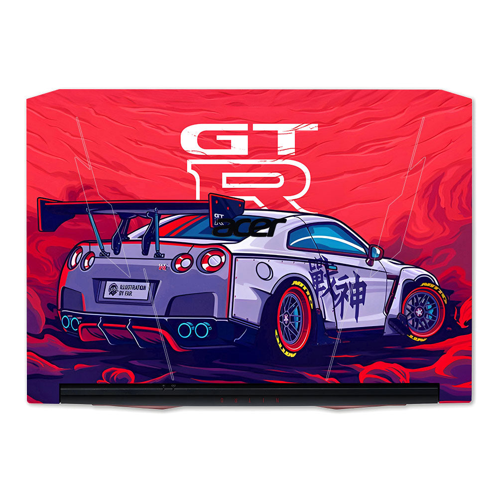 Nissan GTR Racing Edition Acer Nitro 5 AN515 45, 55, 57 Laptop Skin