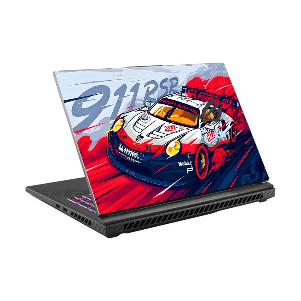 Porsche 911 RSR Asus ROG Strix G16 G614J Laptop Skin