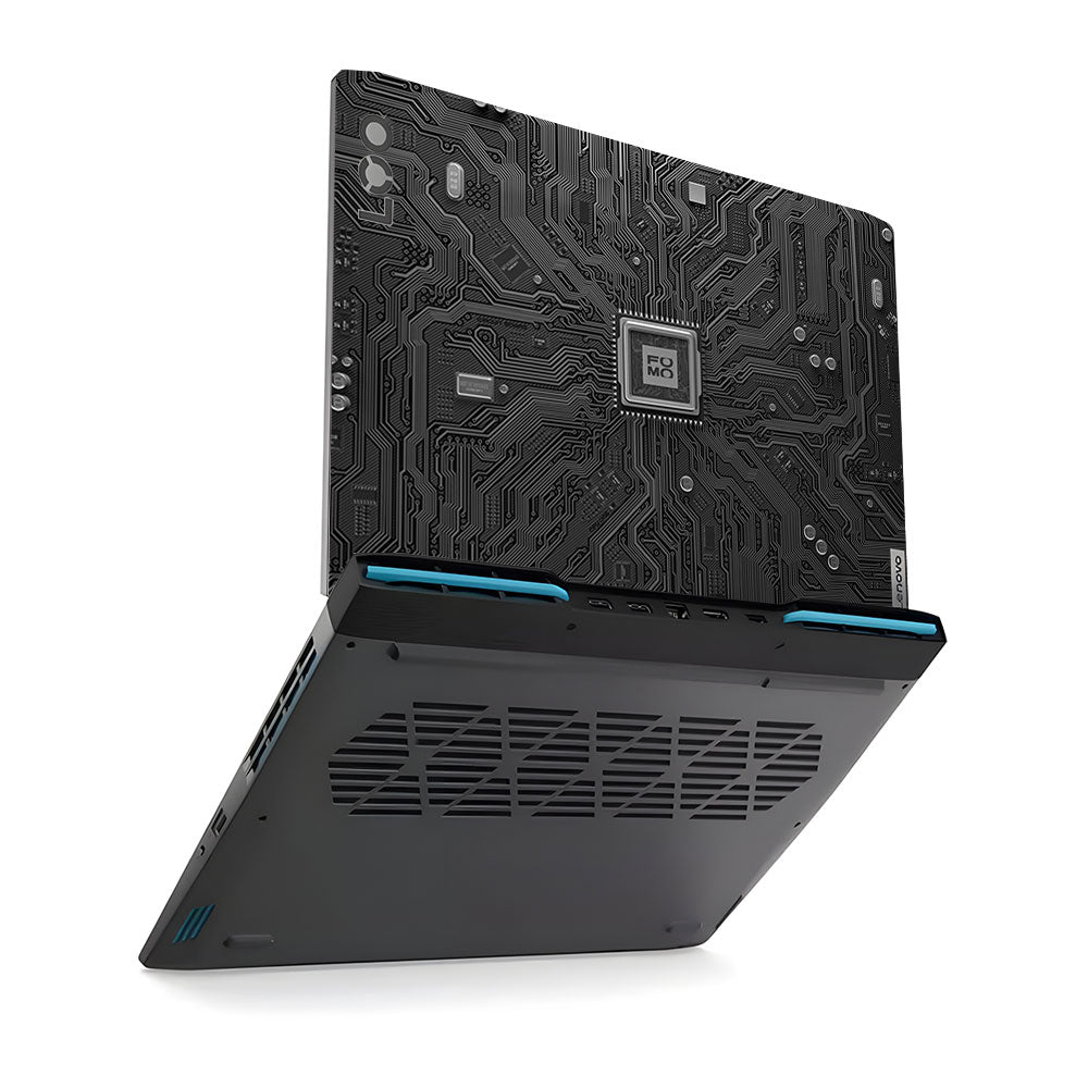 FOMO Circuit Dark Mode Lenovo LOQ 2023 Laptop Skin