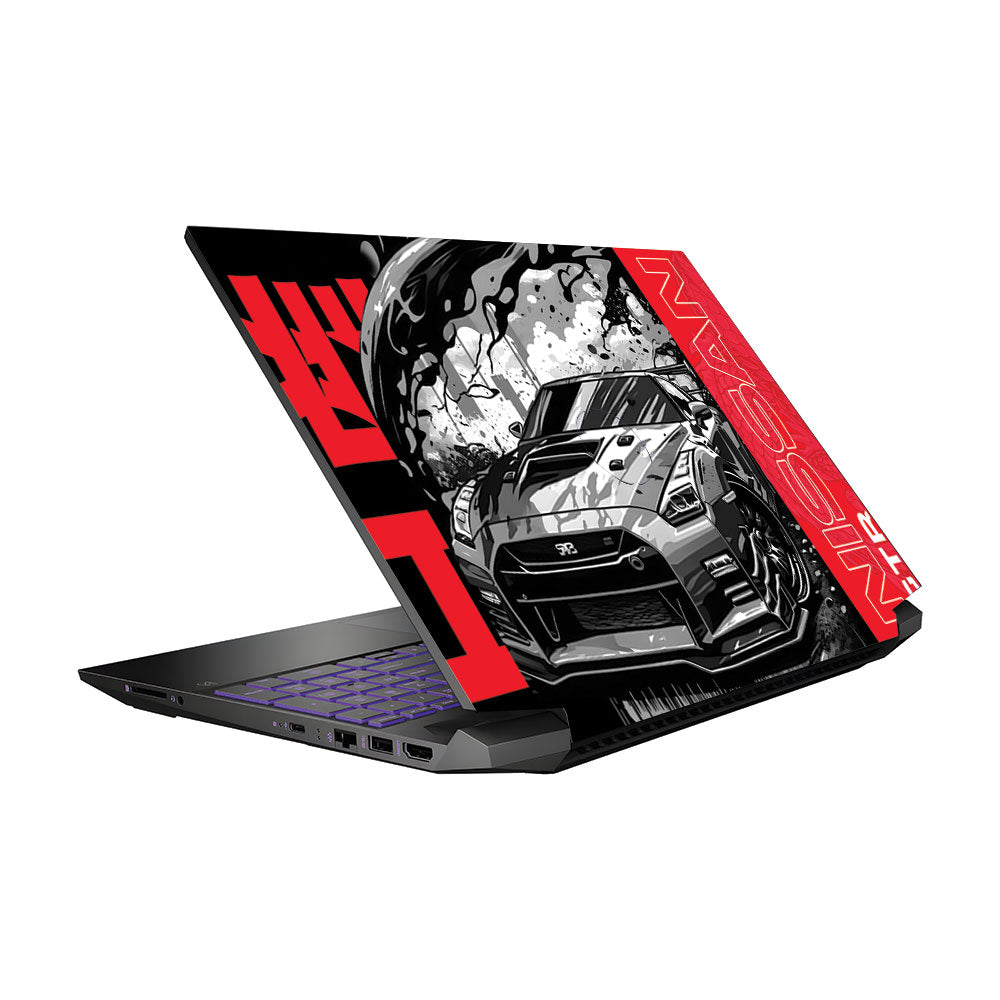 Nissan GTR Thrill Pavilion Gaming 15 EC Laptop Skin