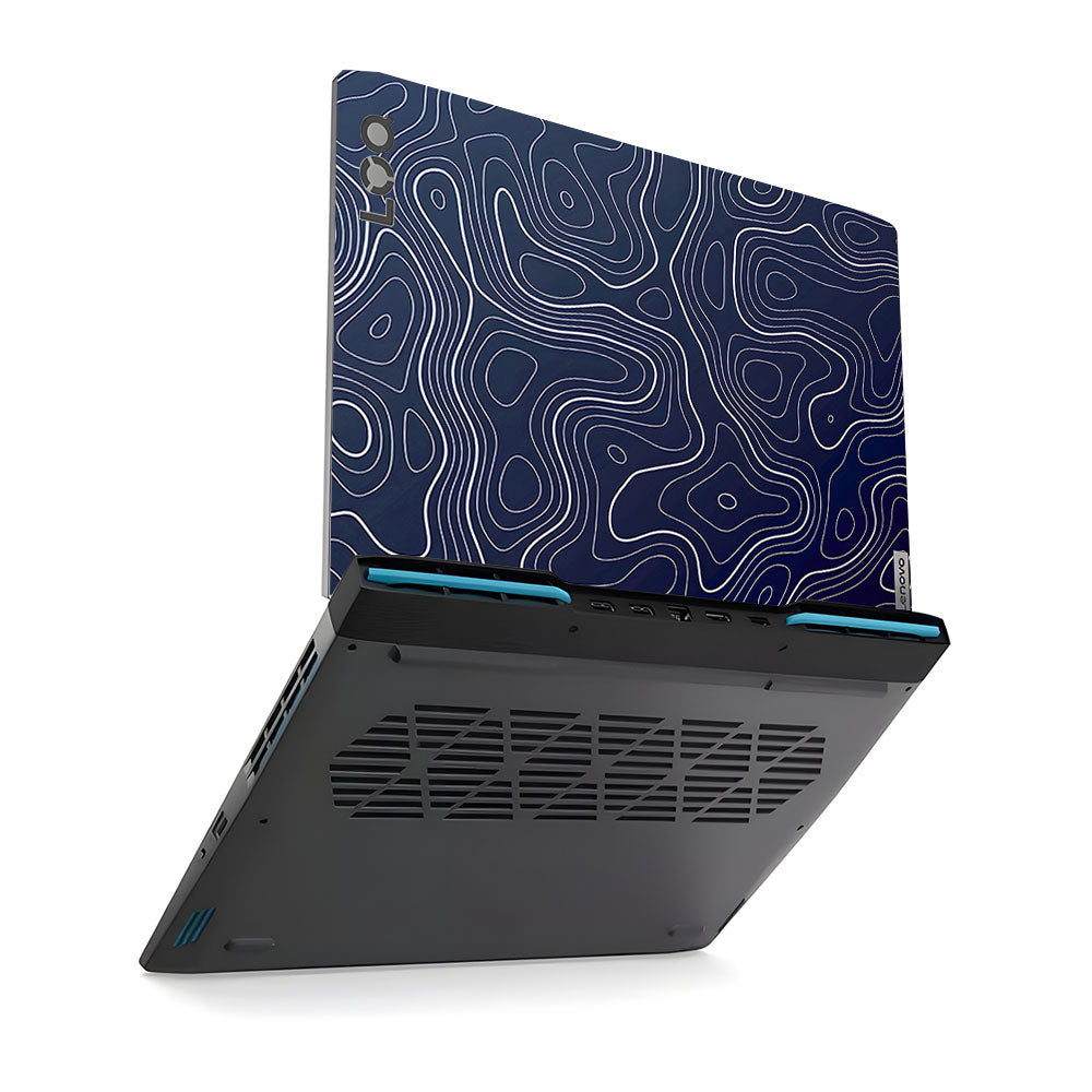 Fluid Lines Design Lenovo LOQ 2023 Laptop Skin