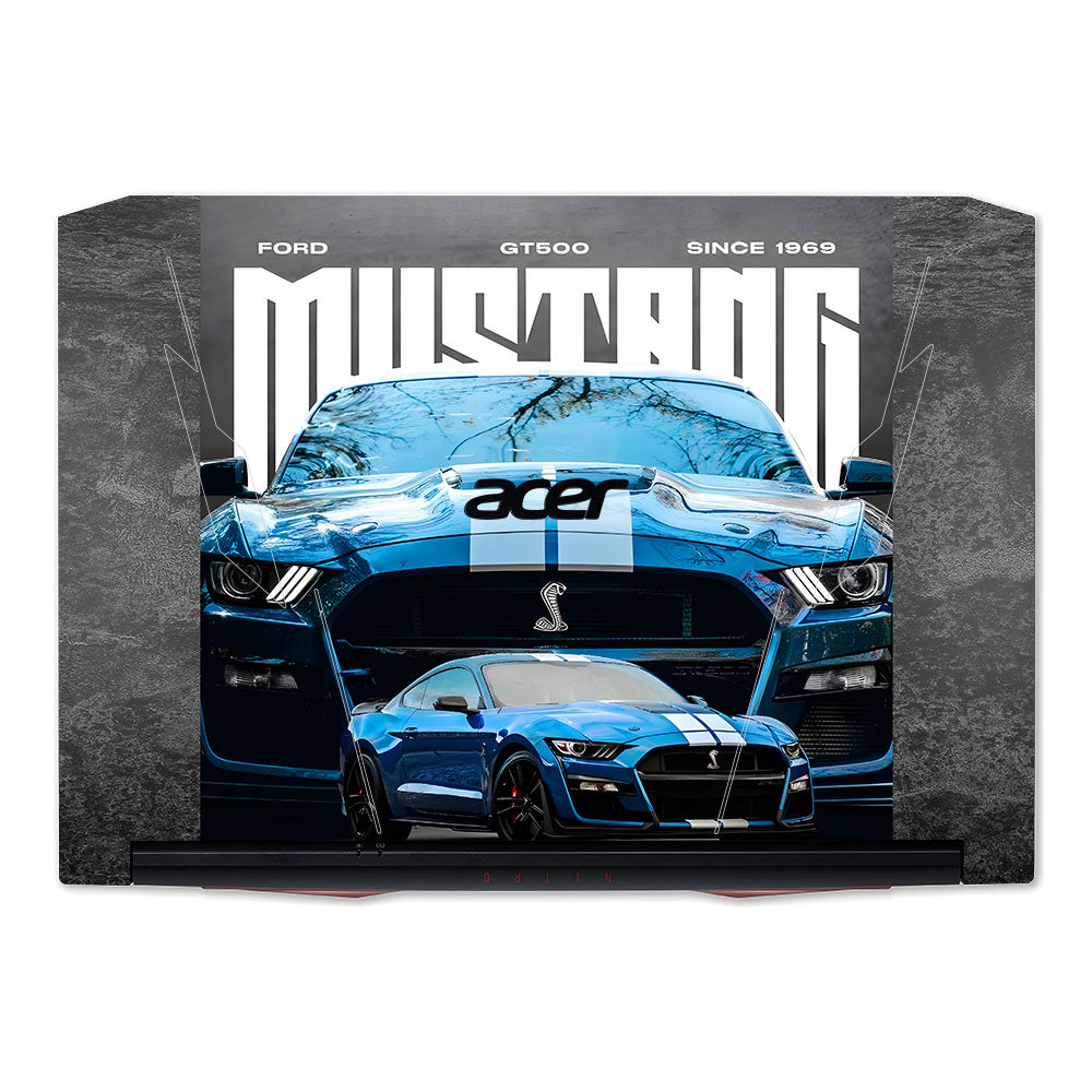 Ford Mustang GT500 Acer Nitro 5 AN515 45, 55, 57 Laptop Skin