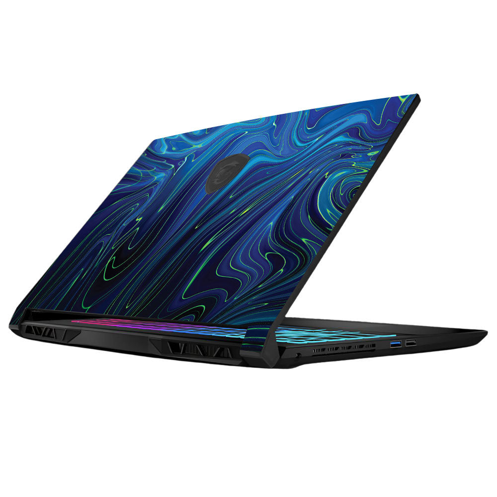 Cobalt Liquid Design MSI Katana 15 B13V Laptop Skin