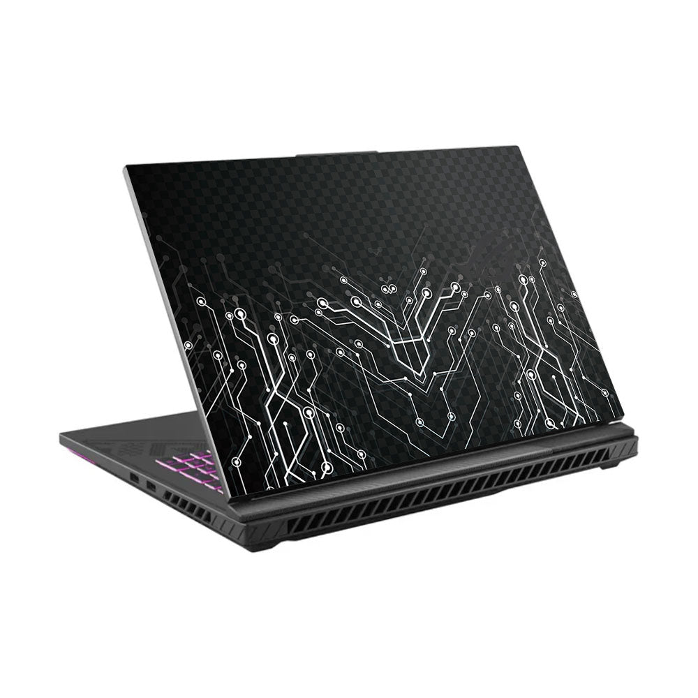 Black Digital Circuit Asus ROG Strix G16 G614J Laptop Skin