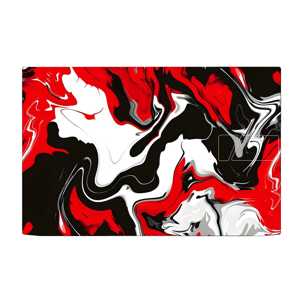 Red and White Marble Asus Vivobook Pro 15 M6500QC & M6500QH Laptop Skin