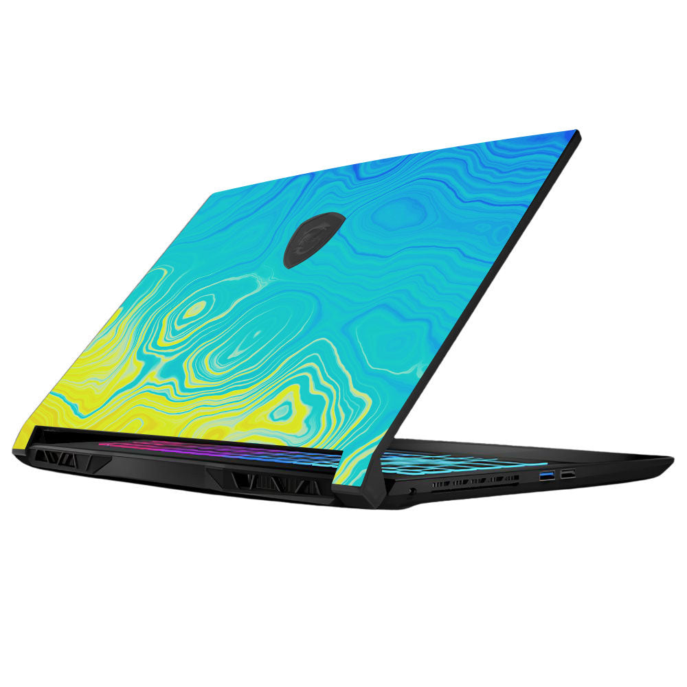 Ocean Gradient Waves MSI Katana 15 B13V Laptop Skin