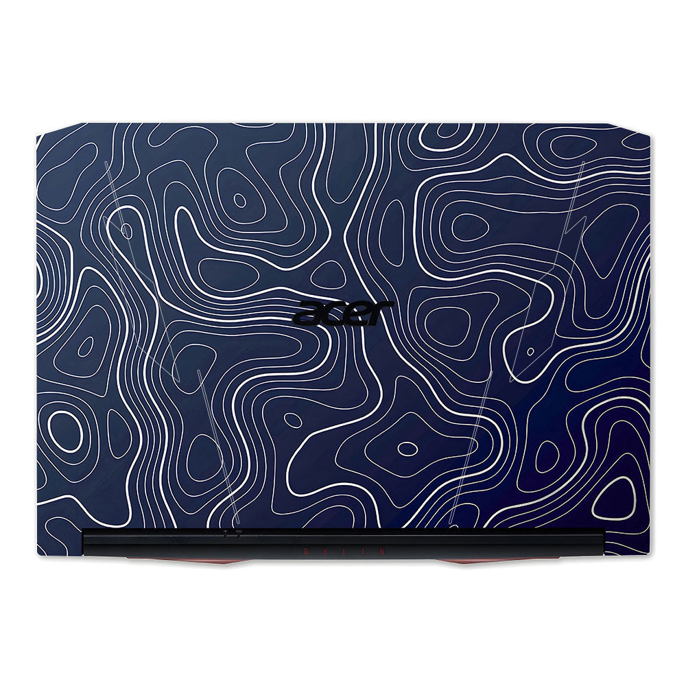 Fluid Lines Design Acer Nitro 5 AN515 45, 55, 57 Laptop Skin