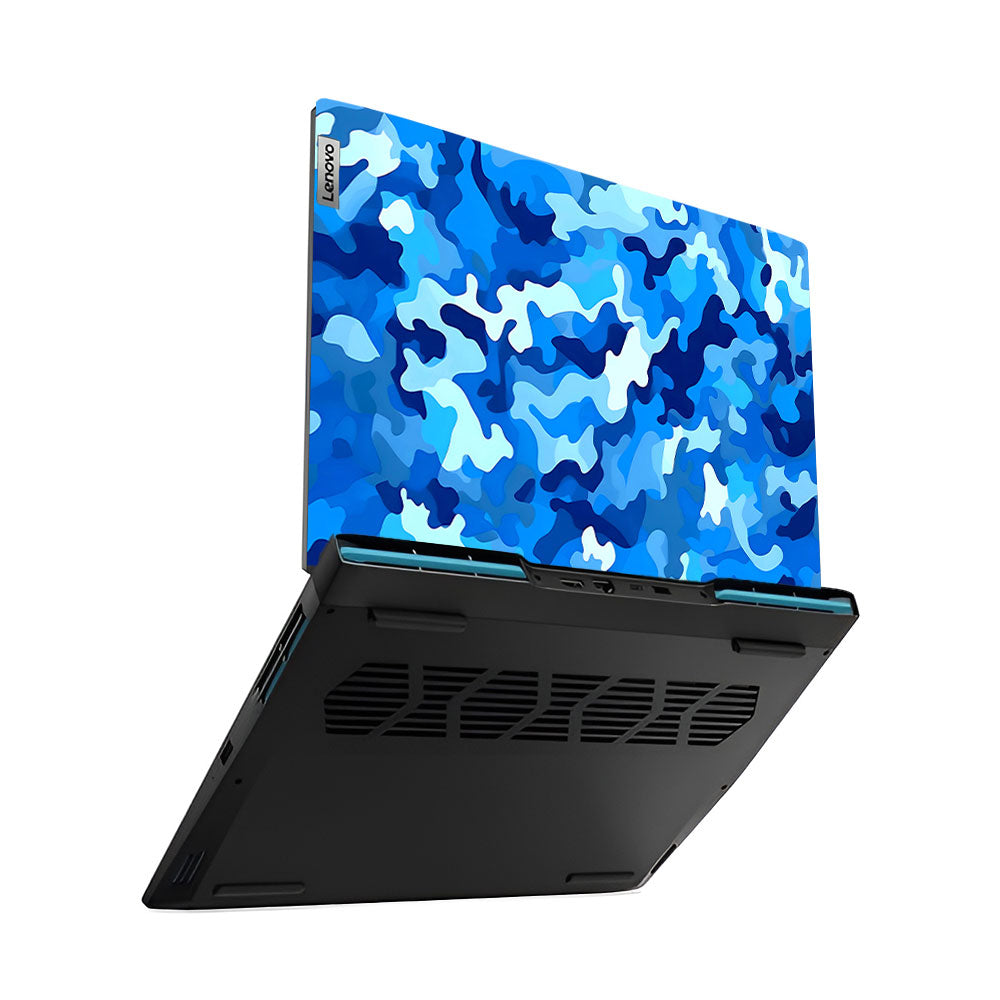 Arctic Blue Camo Pattern IdeaPad Gaming 3 15ARH7 and 15IAH7 Laptop Skin