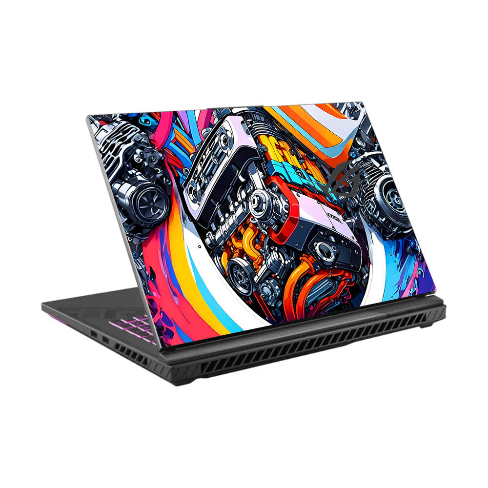 Power in Motion Asus ROG Strix G16 G614J Laptop Skin