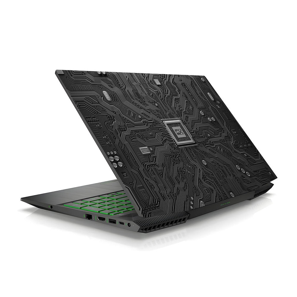 FOMO Circuit Dark Mode HP Pavilion Gaming 15 CX Series Laptop Skin