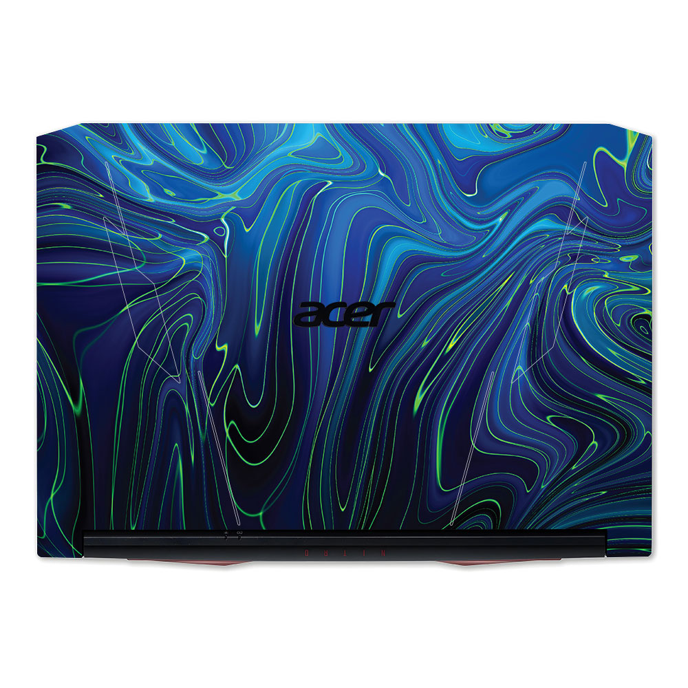 Cobalt Liquid Design Acer Nitro 5 AN515 45, 55, 57 Laptop Skin