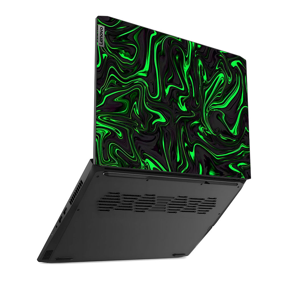 Neon Green Marble Lenovo IdeaPad Gaming 3 15ACH6, 15IHU6 Laptop Skin