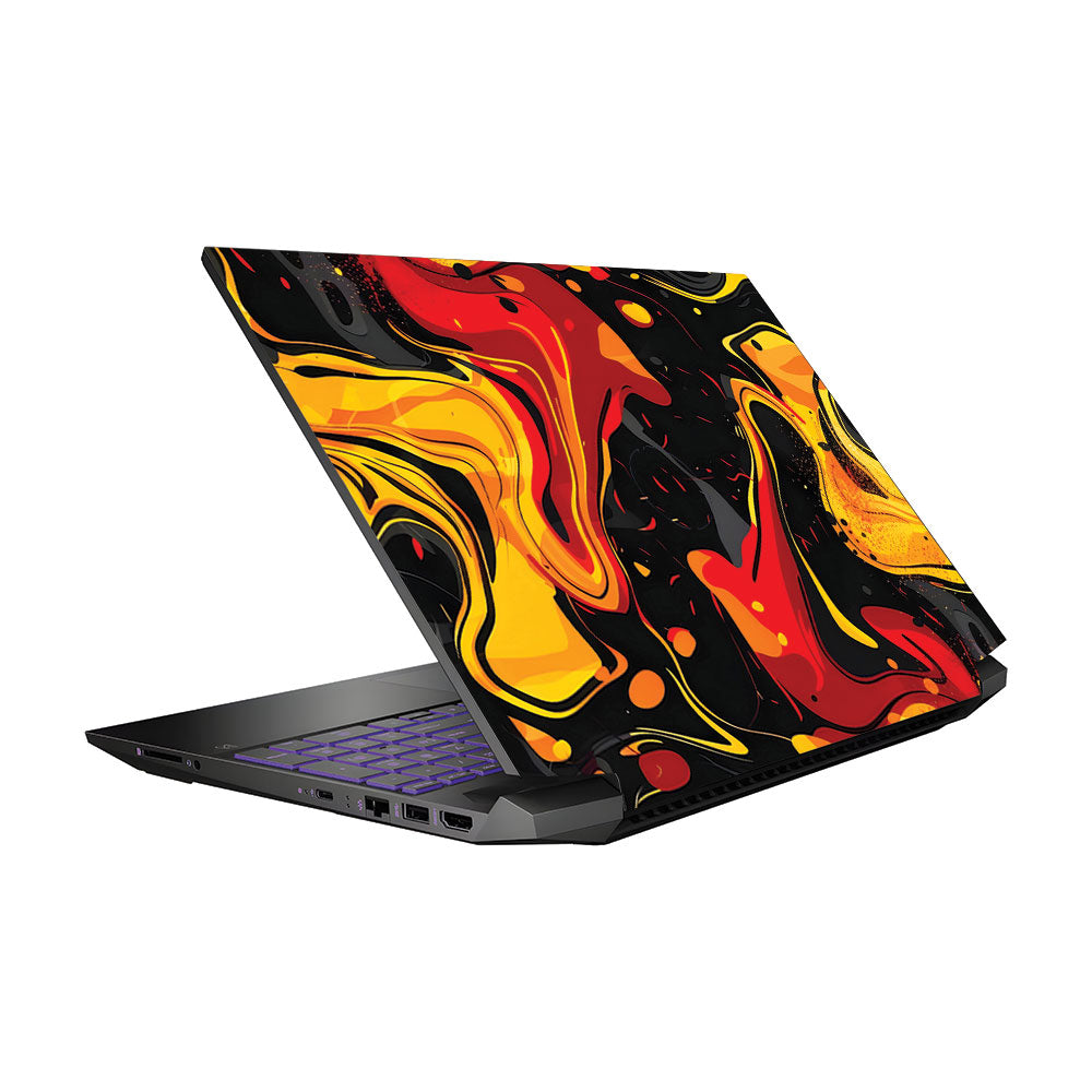 Lava Burst Pavilion Gaming 15 EC Laptop Skin