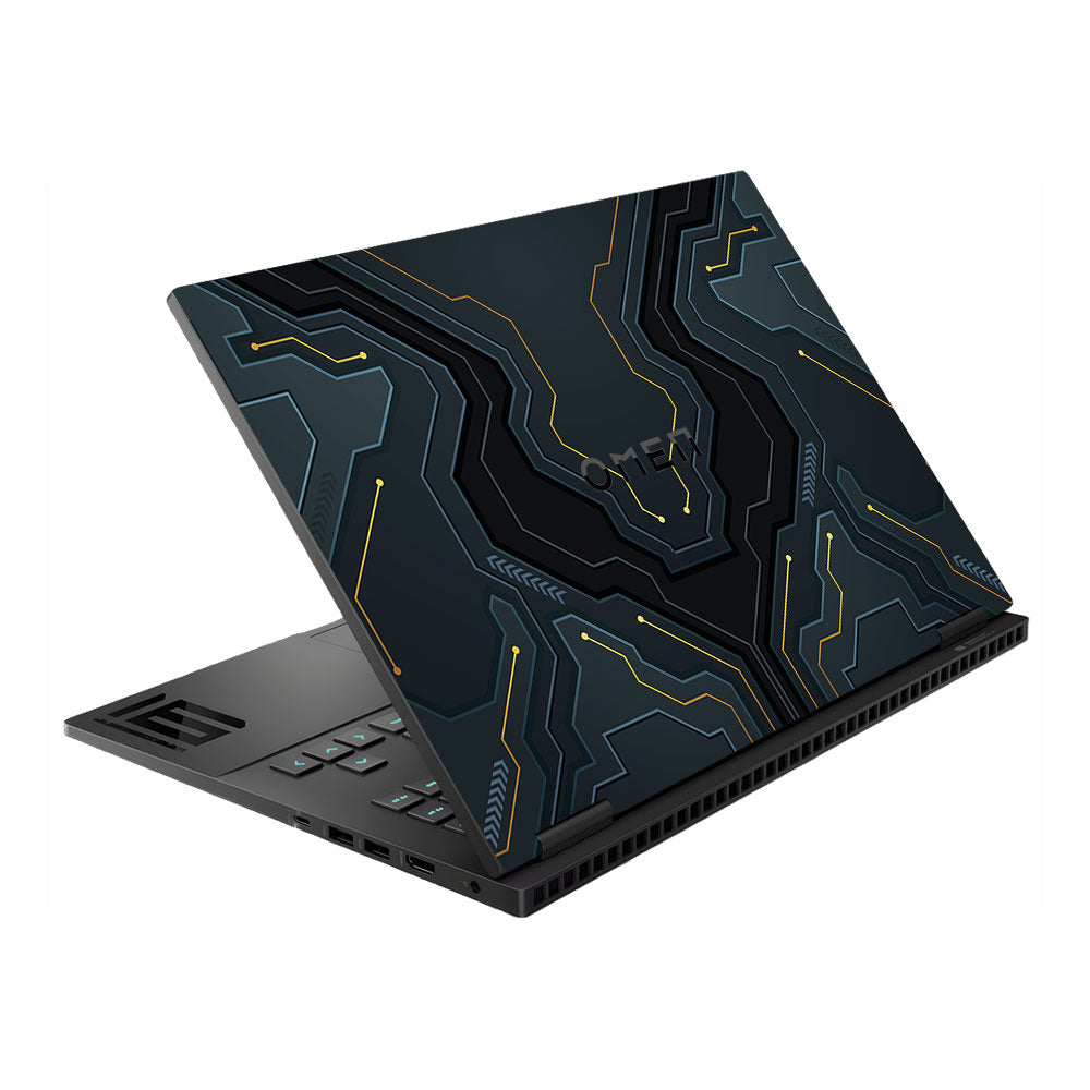 Futuristic Techno HP Omen Gaming 16 Laptop Skin