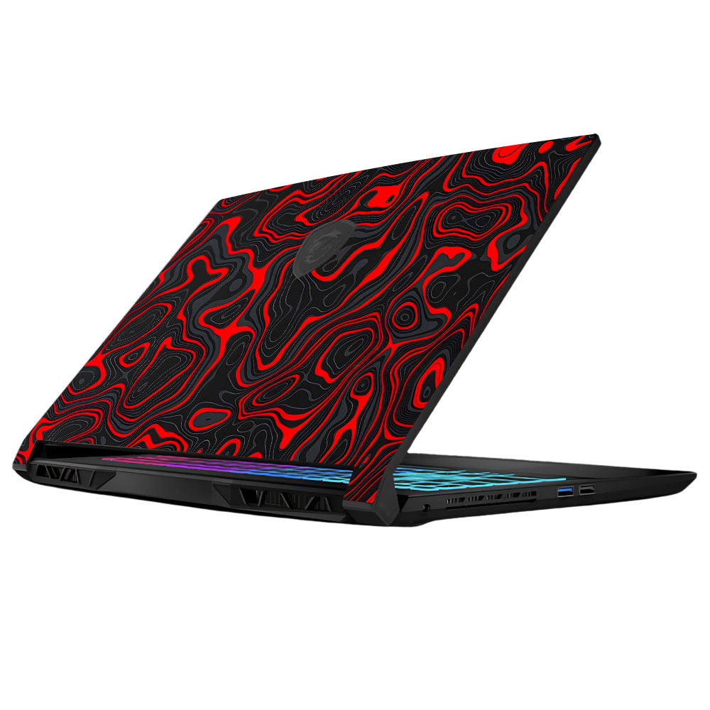 Crimson Waves MSI Katana 15 B13V Laptop Skin