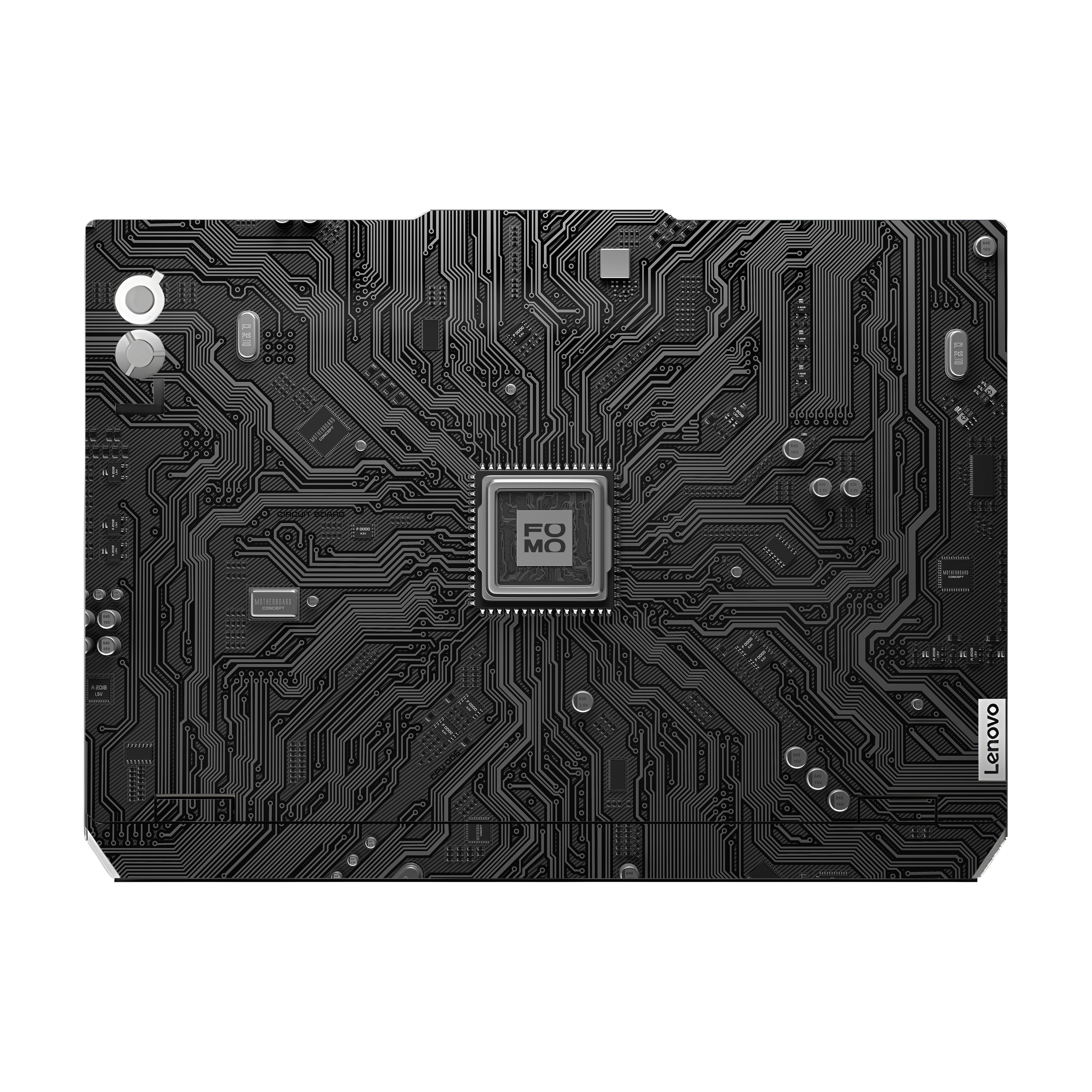 FOMO Circuit Dark Mode Lenovo LOQ 2024 Laptop Skin