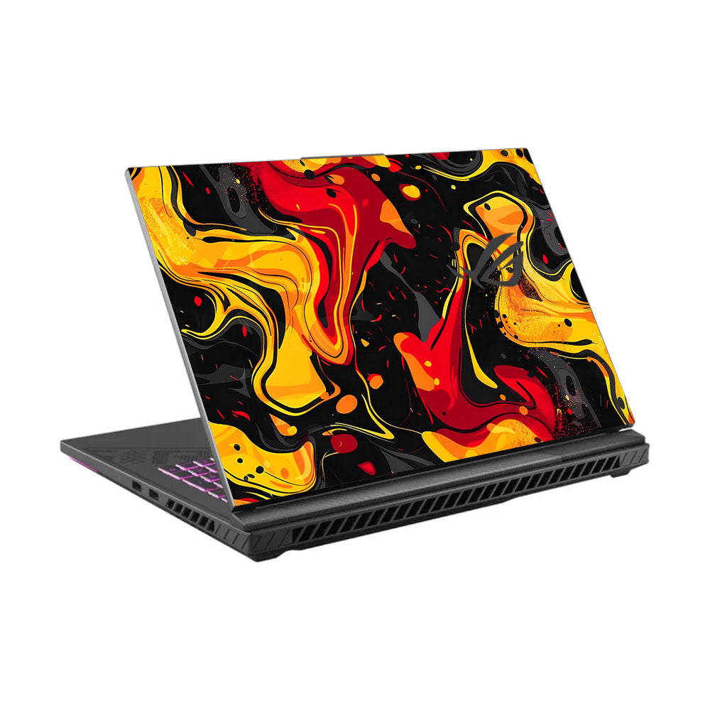 Lava Burst Asus ROG Strix G16 G614J Laptop Skin