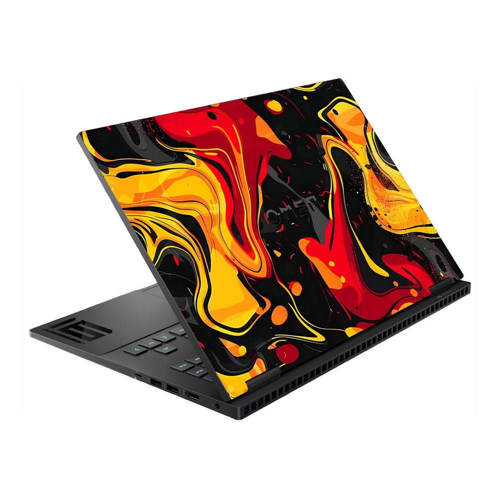 Lava Burst HP Omen Gaming 16 Laptop Skin