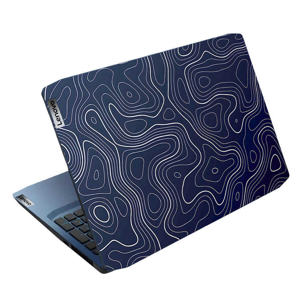 Fluid Lines Design Lenovo Ideapad Gaming 3 15ARH05 and 15IMH05 Laptop Skin