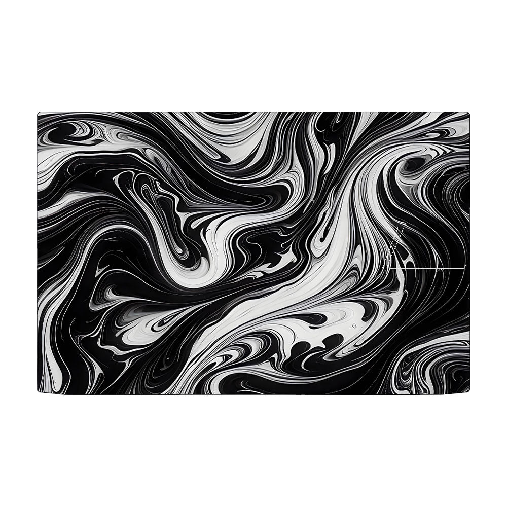 Black and White Marble Asus Vivobook Pro 15 M6500QC & M6500QH Laptop Skin