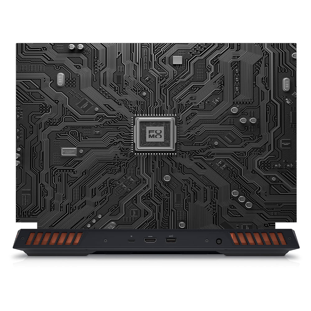 FOMO Circuit Dark Mode Dell G15 5520, 5530 Laptop Skin