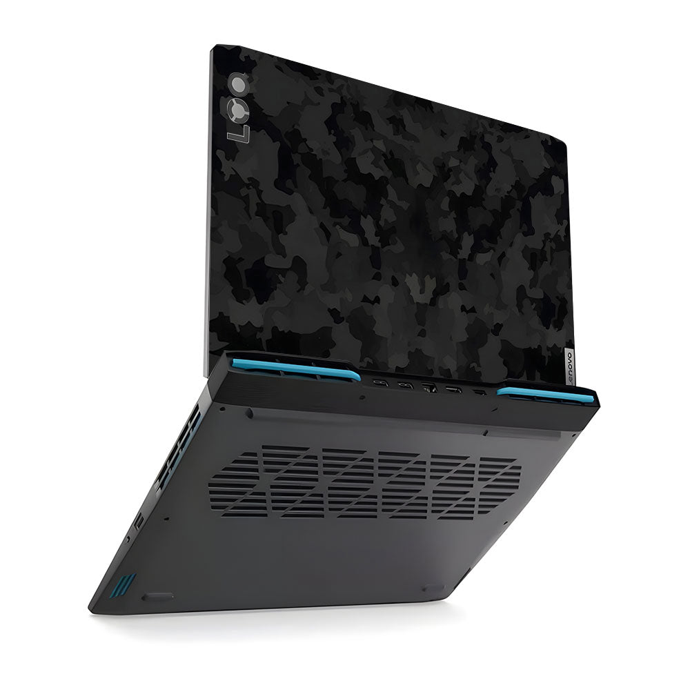 Black Camouflage Lenovo LOQ 23 Laptop Skin