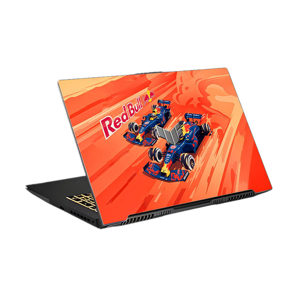 Red Bull Racing Velocity Asus TUF Gaming F17 FX707Z Laptop Skin