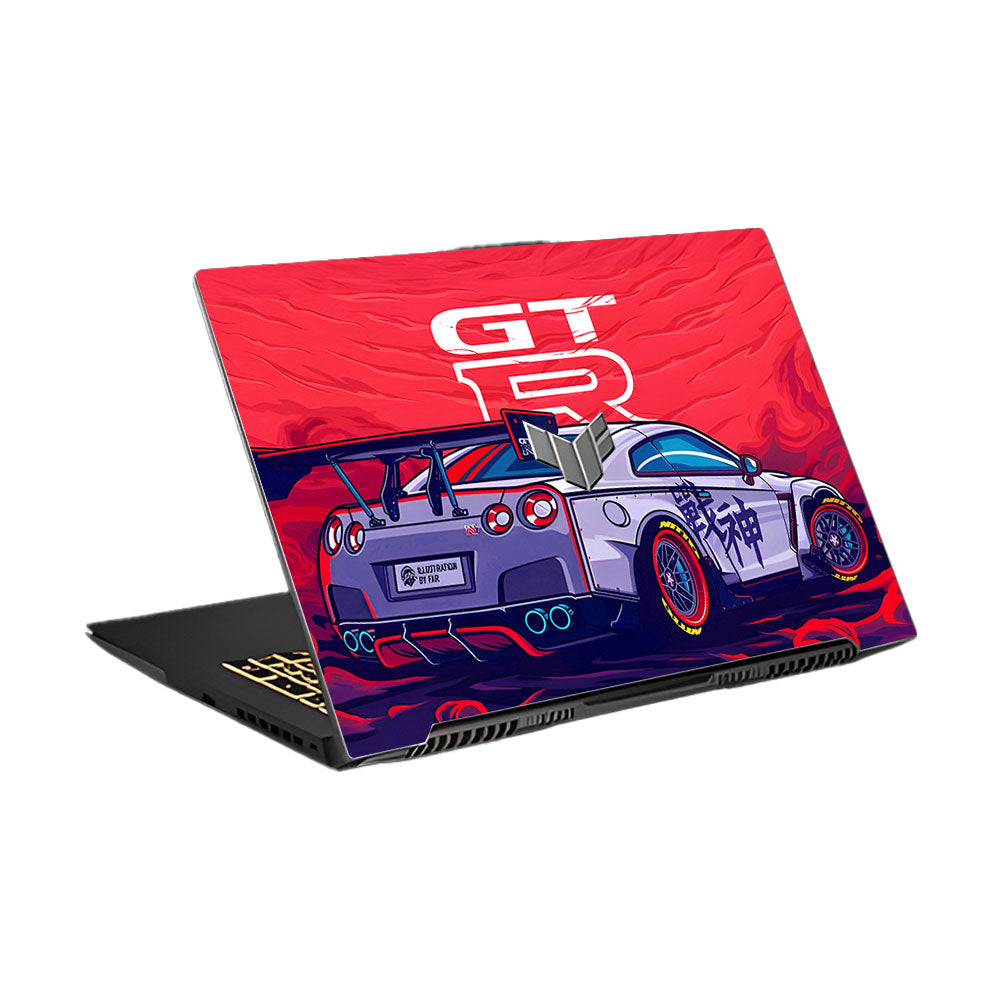 Nissan GTR Racing Edition Asus TUF Gaming F17 FX707Z Laptop Skin