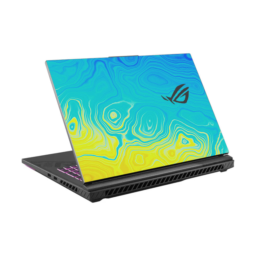 Ocean Gradient Waves Asus ROG Strix G16 G614J Laptop Skin