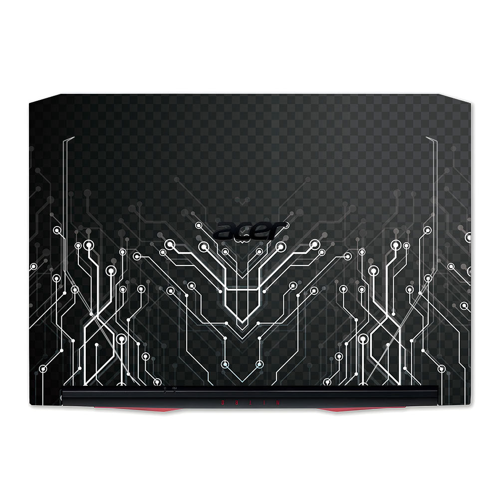 Black Digital Circuit Acer Nitro 5 AN515 44, 56