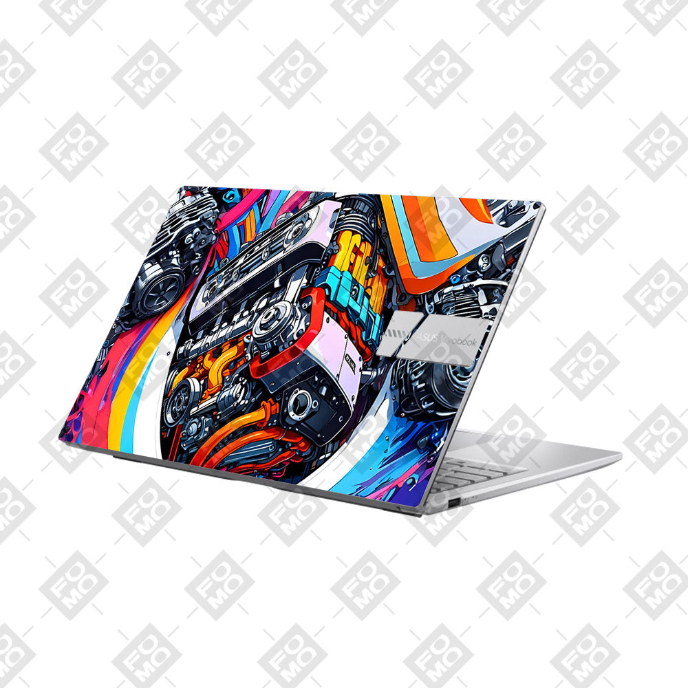 Power in Motion Asus Vivobook 15 X1504ZA Laptop Skin