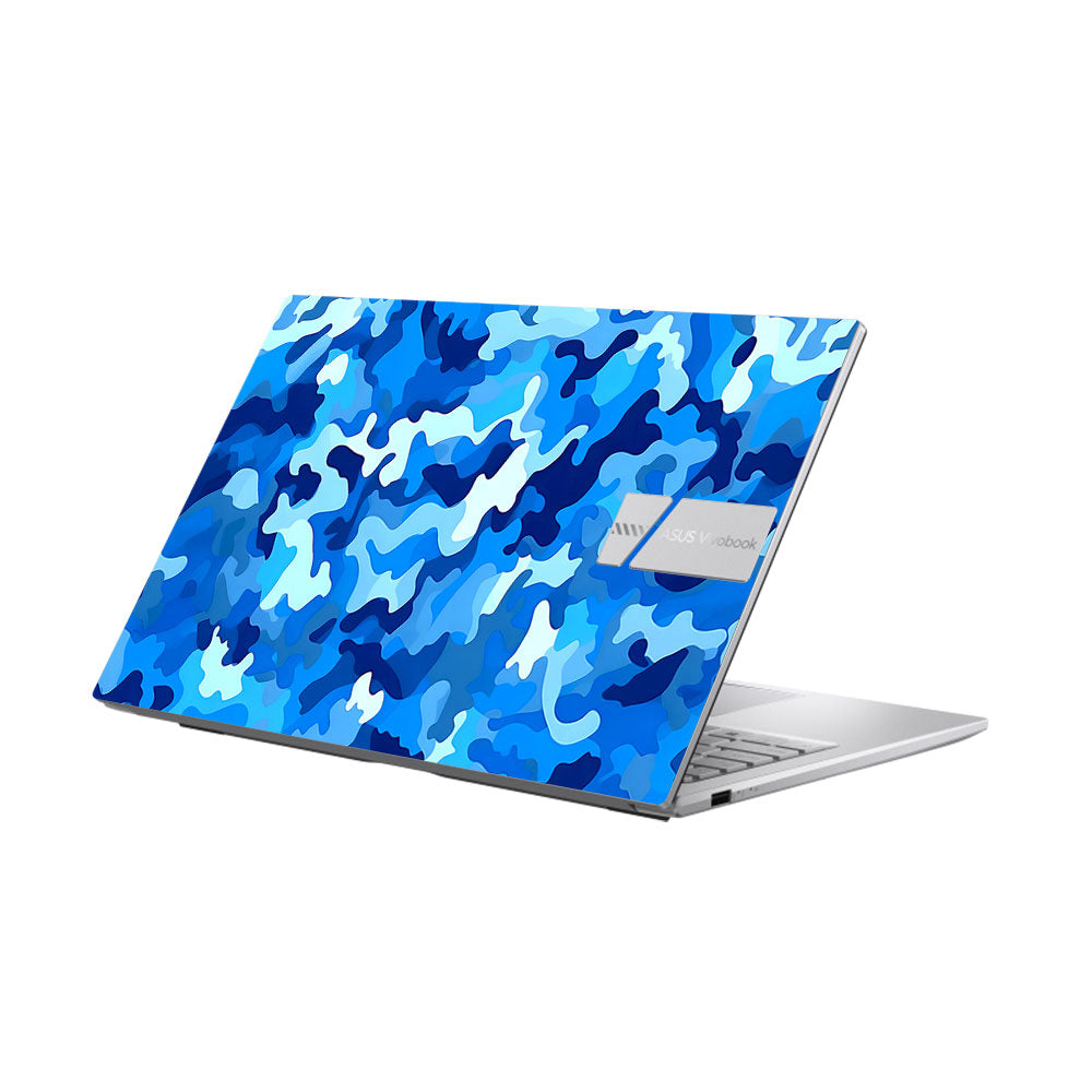 Arctic Blue Camo Pattern Asus Vivobook 15 X1504ZA Laptop Skin