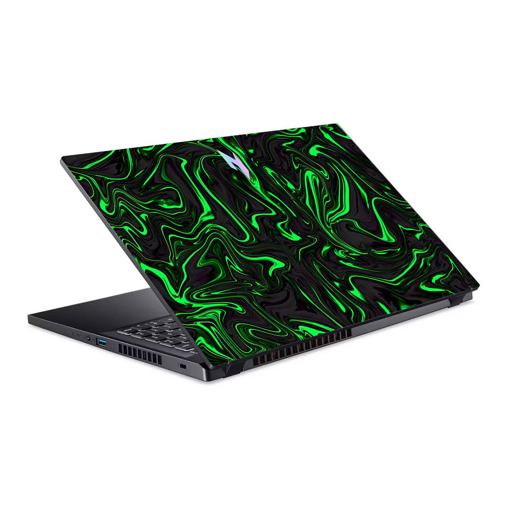 Neon Green Marble Acer Nitro V ANV15 51 55CA Laptop Skin