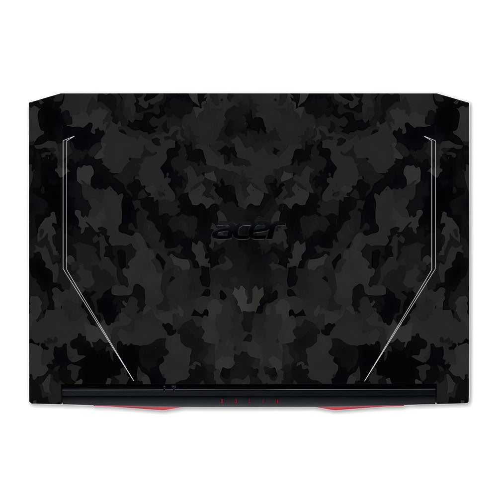 Black Camouflage Acer Nitro 5 AN515 44, 56 Laptop Skin