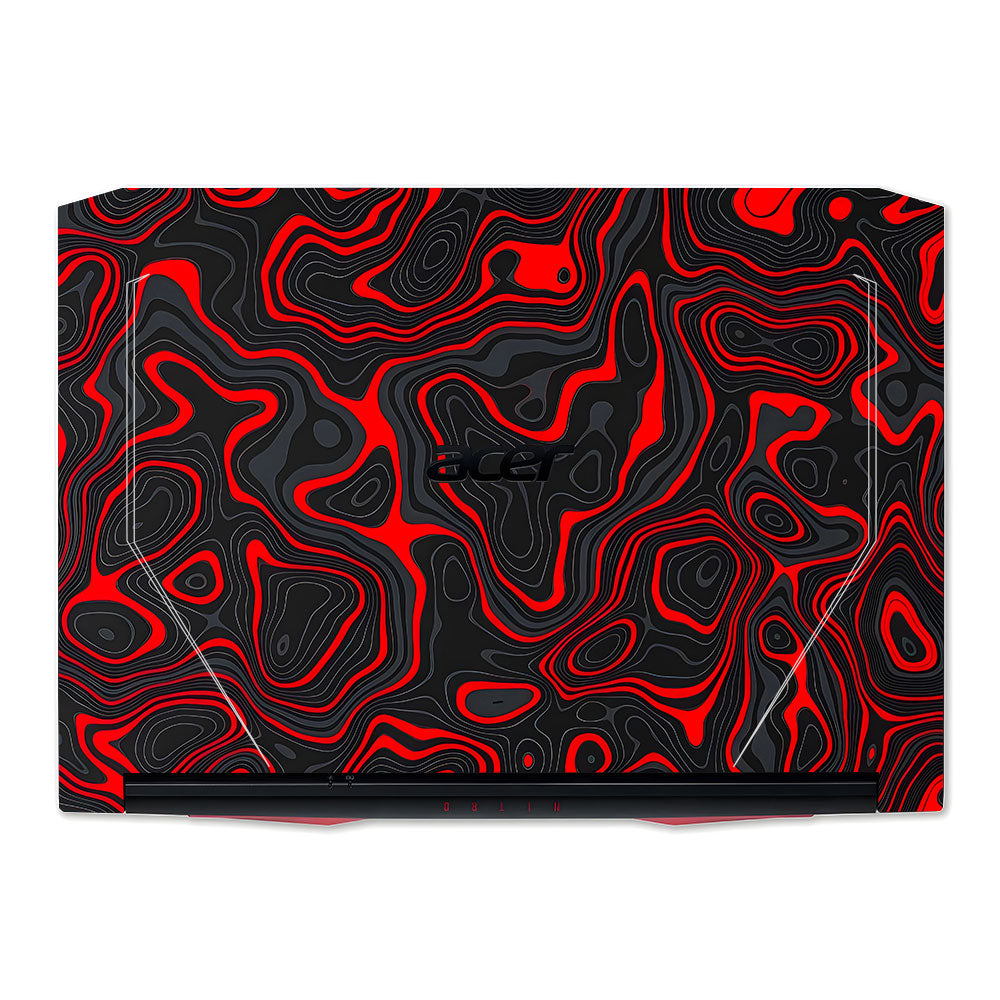 Crimson Waves Acer Nitro 5 AN515 44, 56 Laptop Skin