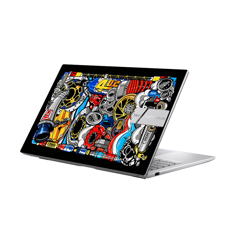 Mechanical Chaos Asus Vivobook 15 X1504ZA Laptop Skin