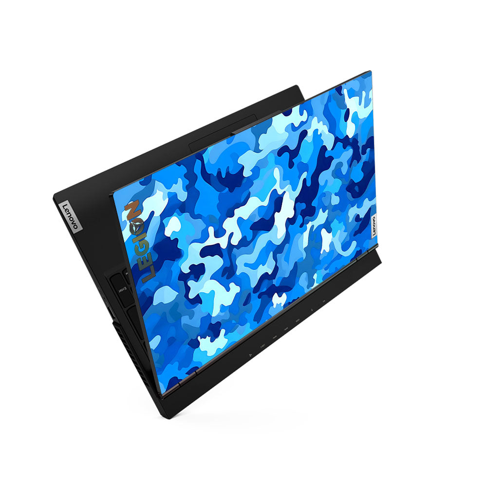 Arctic Blue Camo Pattern Lenovo Legion 5 15ARH05 Laptop Skin