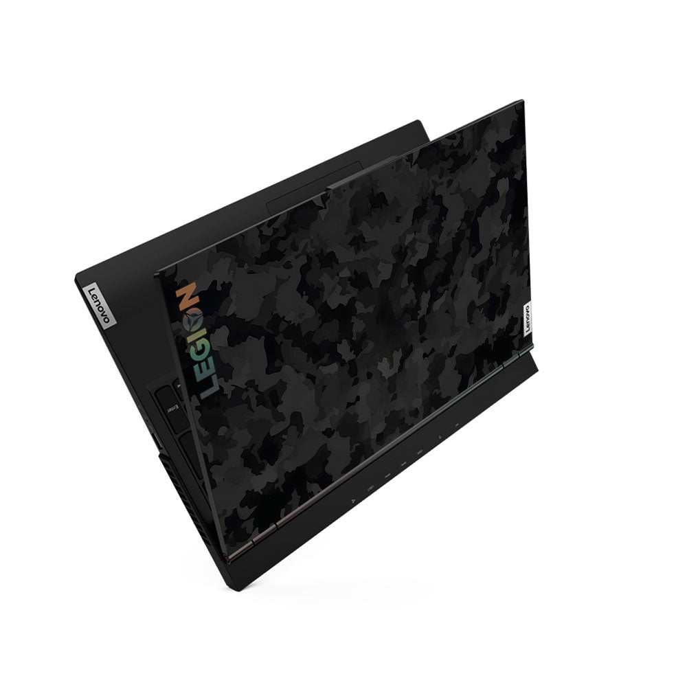 Black Camouflage Lenovo Legion 5 15ARH05 Laptop Skin