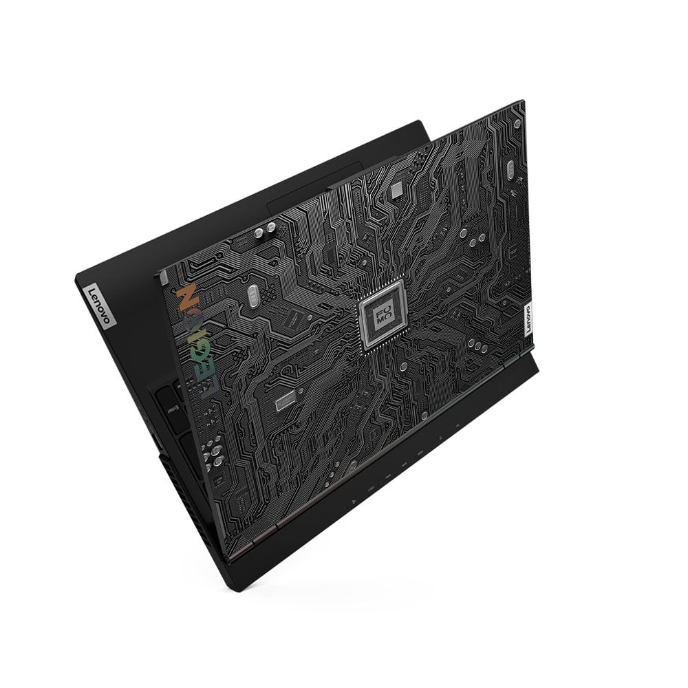 FOMO Circuit Dark Mode Lenovo Legion 5 15ARH05 Laptop Skin