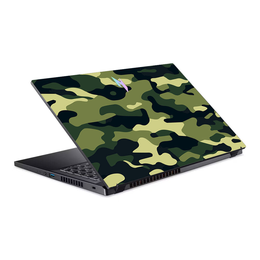 Forest Green Camo Acer Nitro V ANV15 51 55CA Laptop Skin