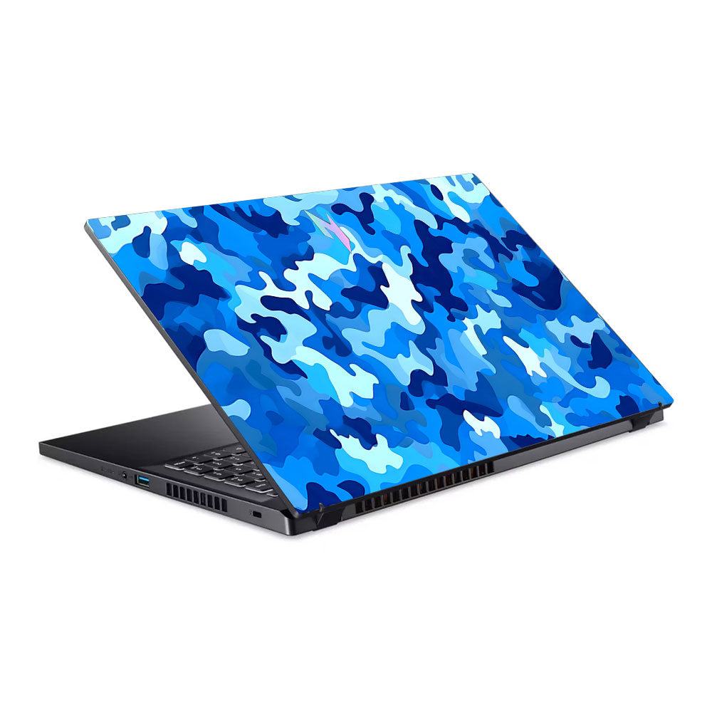 Arctic Blue Camo Pattern Acer Nitro V ANV15 51 55CA Laptop Skin