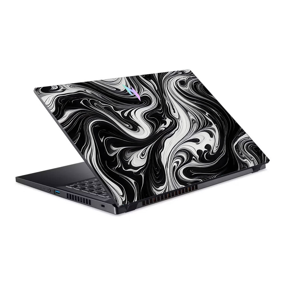 Black and White Marble Acer Nitro V ANV15 51 55CA Laptop Skin