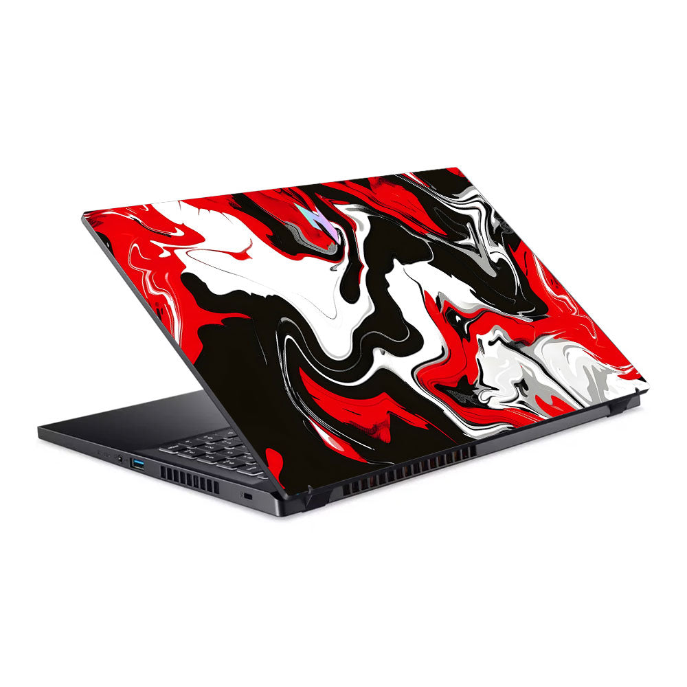 Red and White Marble Acer Nitro V ANV15 51 55CA Laptop Skin